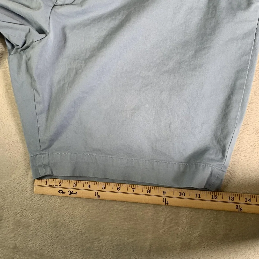 Polo Ralph Lauren Shorts Mens 46 Big Blue‎ Stretch Classic Fit Chino Flat Front